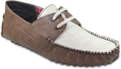 

TEN Funky and Stylish Driving Shoes For Men(Brown