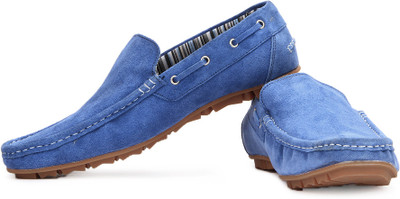 

Flippd Genuine Leather Loafers For Men(Navy, Dark blue