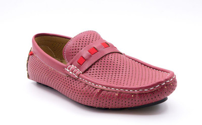 

Belle Gambe Loafers For Men(Pink, Red