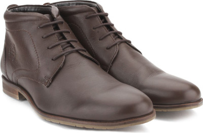

Arrow Men Genuine Leather Boots For Men(Brown