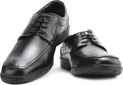 

Hush Puppies By Bata Lace Up Shoes For Men(Black