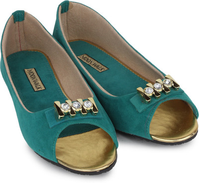 Moonwalk Bellies For Women(Green
