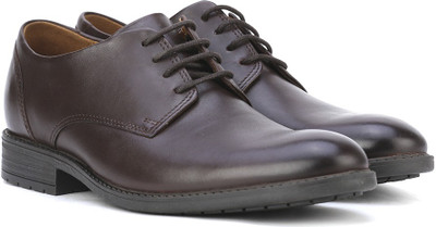 

Clarks Lace Up Shoes For Men(Brown, Dark brown lea