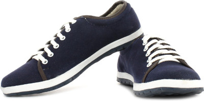 

Terravulc Canvas Sneakers For Men(Black), Navy