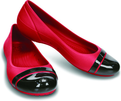 

Crocs Bellies For Women(Red), 12300-6z1