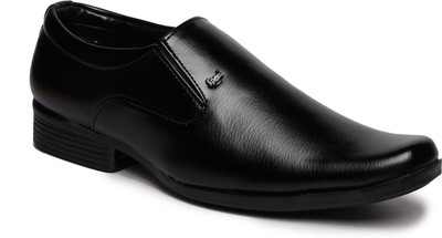 

Feather Leather Shoes 027 Slip On Shoes For Men(Black