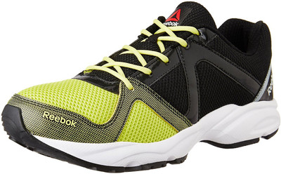 

REEBOK THUNDER RUN Running Shoes For Men(Black, Green, Solar green/black/white