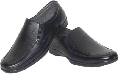 

Azzaro Black Airstep Slip On Shoes For Men(Black