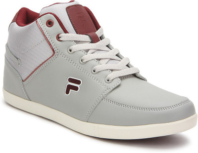 

Fila BARDO Mid Ankle Sneakers For Men(Multicolor, Lt gry/bur