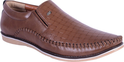

Shoebook Mens Brown Loafers For Men(Brown