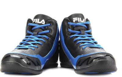 

Fila TRACK Basketball Shoes For Men(Black, Blue, Blu