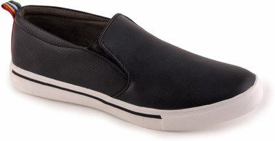 

Shumael Slip-ons Slip On Sneakers For Men(Black