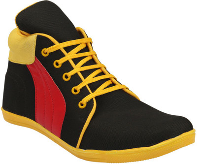 Drivn Ankle Length Casual Casuals For Men(Black, Red)