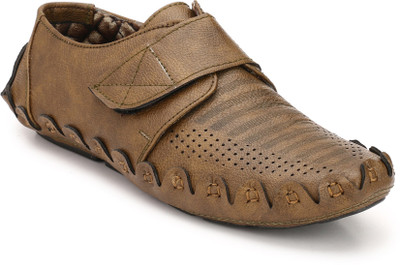 

ZebX Loafers For Men(Tan