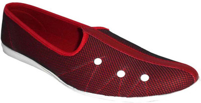 

1st Look royal Slip On For Men(Red)