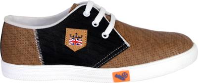 Shoebook Mens Tan Sneakers