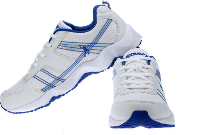 

Sparx Trendy White Royal Blue Badminton Shoes For Men(White, Blue