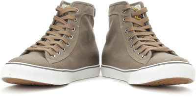 

Fila EDGARDO Mid Ankle Canvas Shoes For Men(Olive, Olv/yel