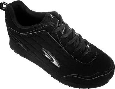 

Action Black Air Zone 27506 Black Silver Running Shoes For Men(Black)