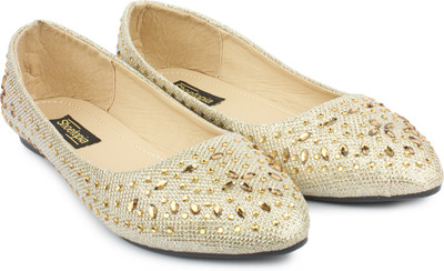 

Shoetopia Bellies For Women(Gold, Golden