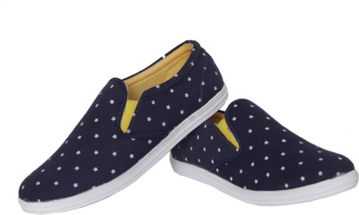 

Azzaro Black Cloudy Canvas Shoes For Men(Blue