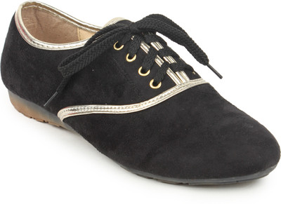 

Stylistry Maxis Black Casual Shoes For Women(Black