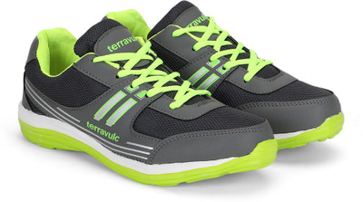 

Terravulc Running Shoes For Men(Black, Green, Grey