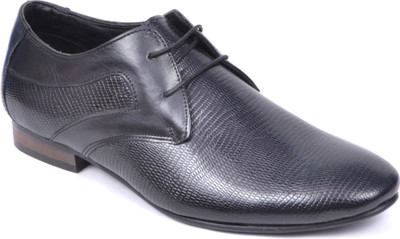 

Peponi Exquisite Modish Men’s Formal Leather Lace Up Shoes For Men(Black