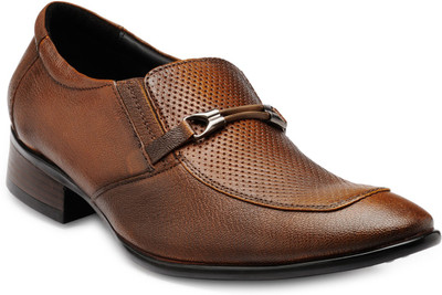 

Teakwood Slip On Slip On For Men(Tan