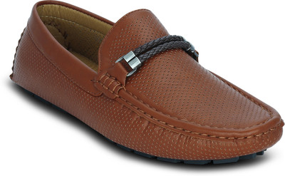 

Get Glamr Ties Loafers For Men(Brown