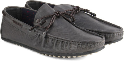 Carlton London -Mr.CL Loafers For Men(Black, D.grey