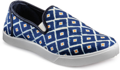

Juan David Canvas Shoes For Men(Blue)