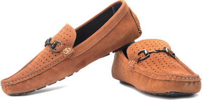 Freecultr Monza Loafers For Men(Brown, Turmeric brown