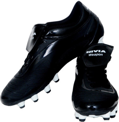 

Nivia Football Shoes For Men(Black), 04;black