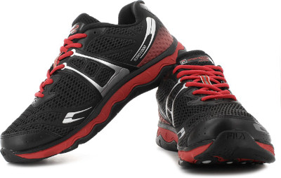 

Fila Ultra Running Shoes For Men(Black), Black;raven;red