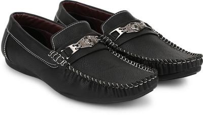

Jayn Martin Stitched Loafers For Men(Black, Stylish black
