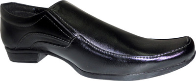 

Activa Faux Leather Slip On Shoes For Men(Black