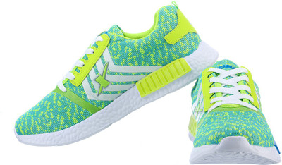 

Sparx Stylish White & Green Running Shoes For Women(White, Green, Multicolor