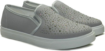 

Fast Trax Sirouskee Studded Casuals For Women(Navy, Grey