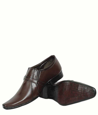 

Elvace 9004 Monk Strap Shoes For Men(Brown