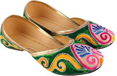 

Traditional Collection Bellies For Women(Multicolor, Multicolour