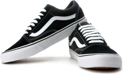 

Vans Old Skool Canvas Shoes For Men(Black, White)