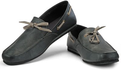 

FUNK Ping Loafers For Men(Black, Grey