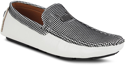 

Get Glamr Stylish Loafers For Men(White)