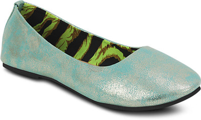 

Get Glamr Designer Bellies For Women(Green