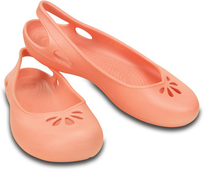 

Crocs Women Orange Flats