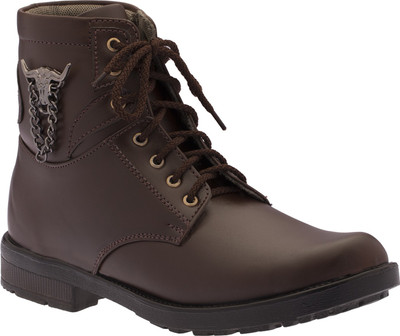 

Footista Rodeo Boots For Men(Brown)