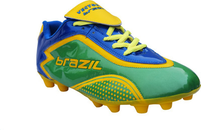 

Vector X Brazil Kid Football Shoes For Men(Green, 04;yellow