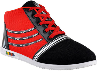 

Athlio Canvas Shoes For Men(Red)