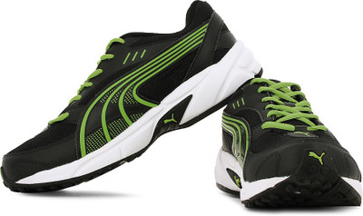 

Puma Pluto DP Running Shoes For Men(Black, Green, Black;lime punch